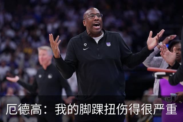 厄德高：我的脚踝扭伤得很严重
